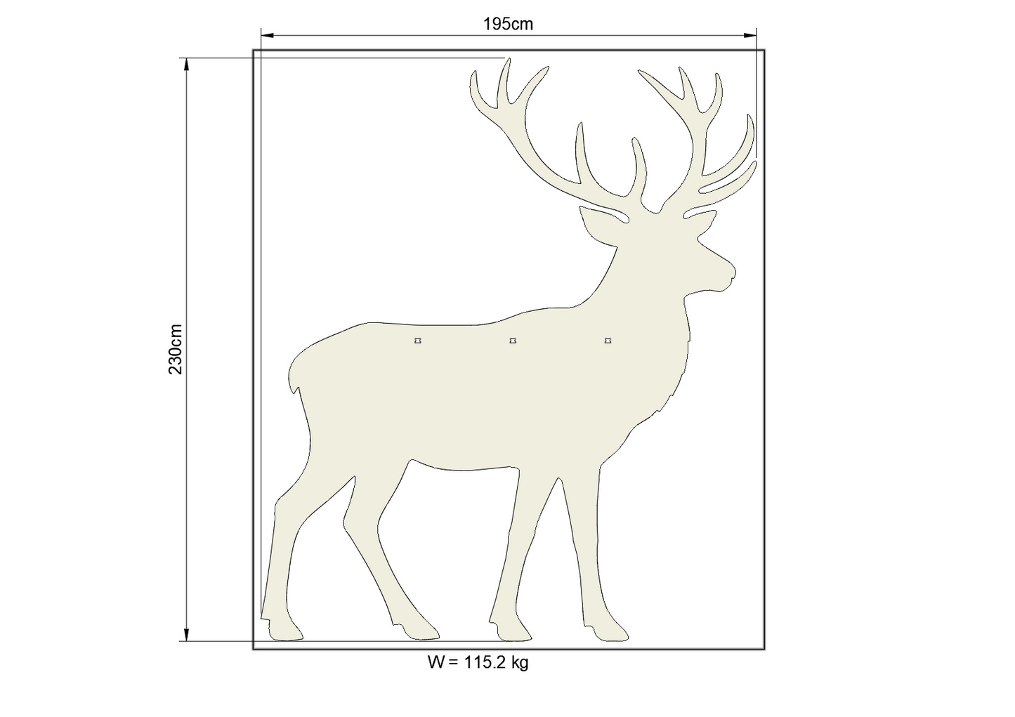 Full Buck Walking