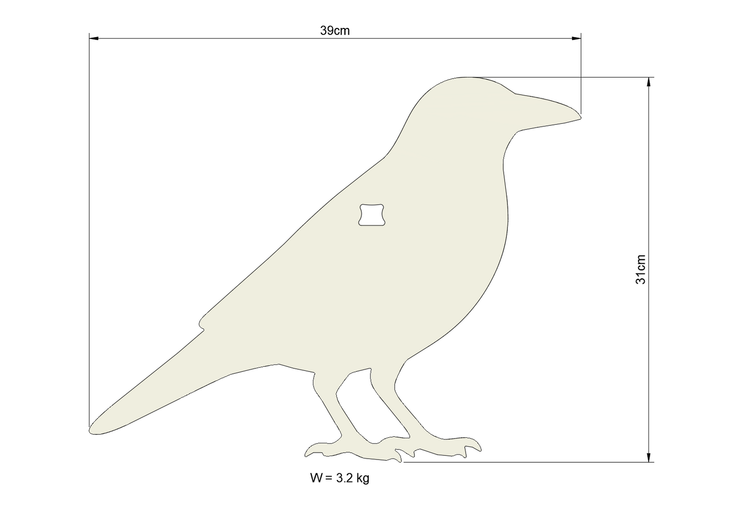 Crow Sitting