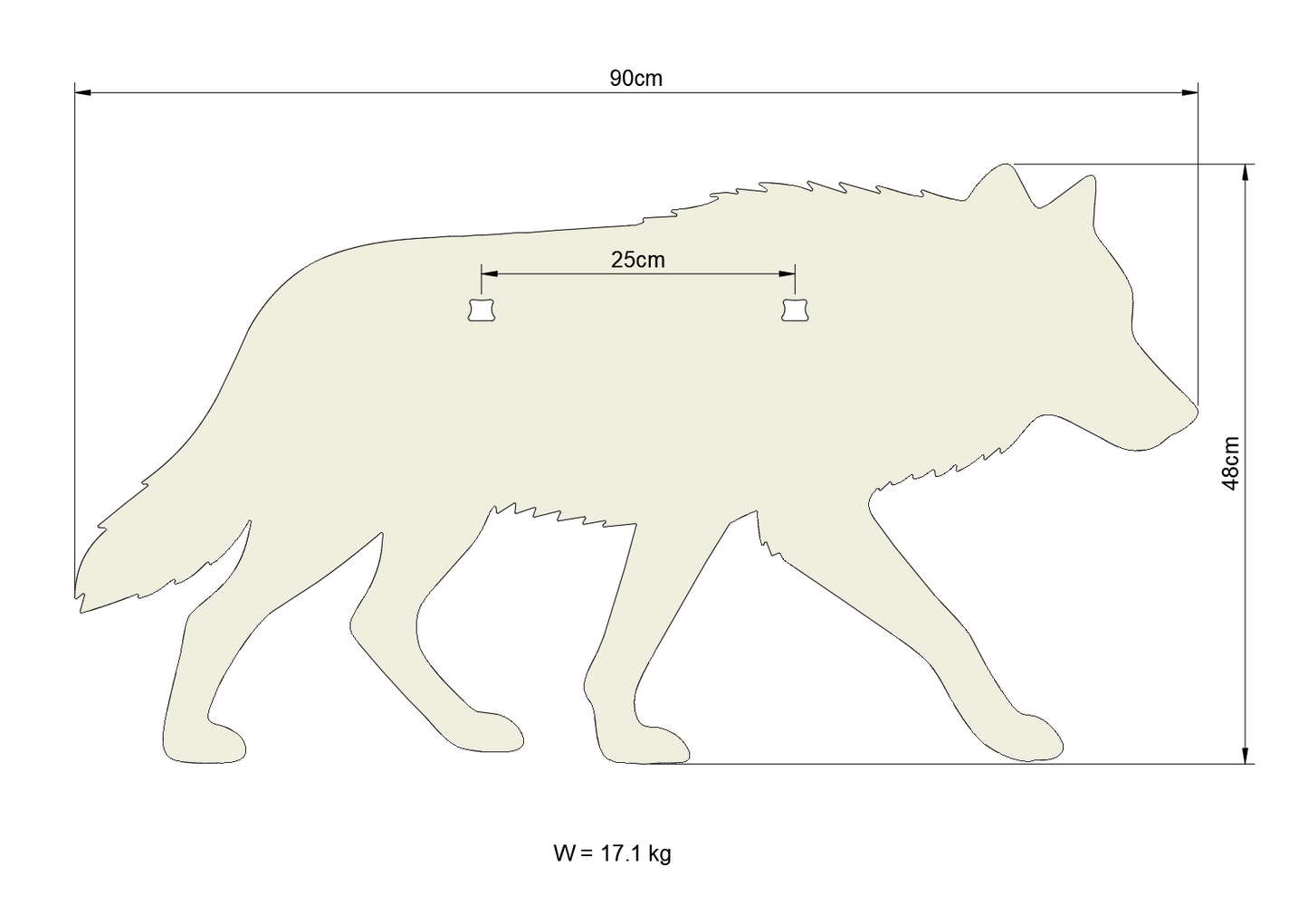 Wolf Walking