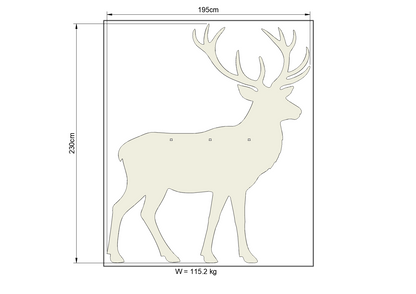 Full Buck Walking